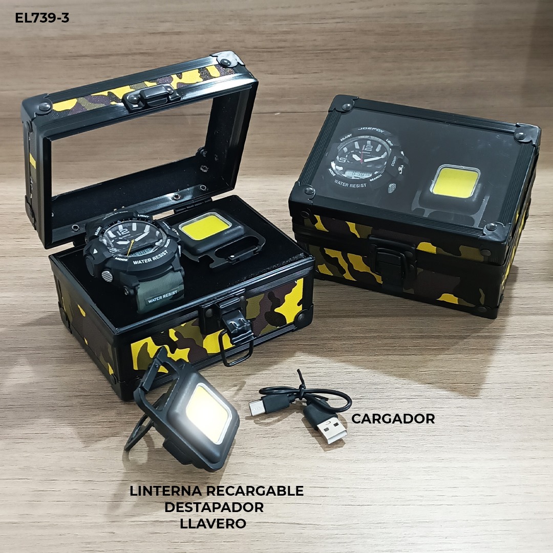 Miniatura 5 de EL739 JOEFOX 2017C + LINTERNA + ESTUCHE